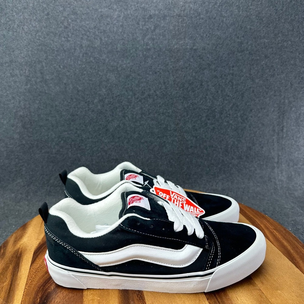 Vans Knu-Skool Vr3 Imran Potato Black White Suede Sneakers Mens Sz 9 721277